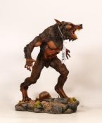 Large Fantasy Model of Werewolf, height 26cm