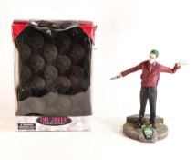 Warner Bros Suicide Squad Figure The Joker, boxed but unchecked, approx 23cm