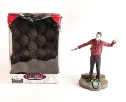 Warner Bros Suicide Squad Figure The Joker, boxed but unchecked, approx 23cm