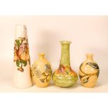 A collection of Lise B Moorcroft item to include lustered Seashells Vase, signed to base, tiny