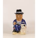 Kevin Francis Toby Jug Little Winston, limited edition , height 17cm