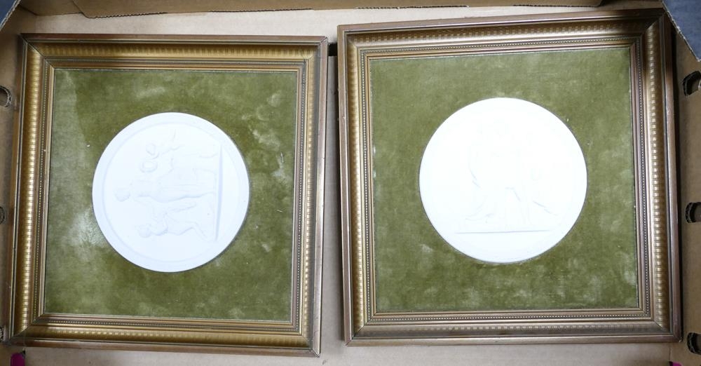 Royal Copenhagen Framed Classical theme wall Plaques