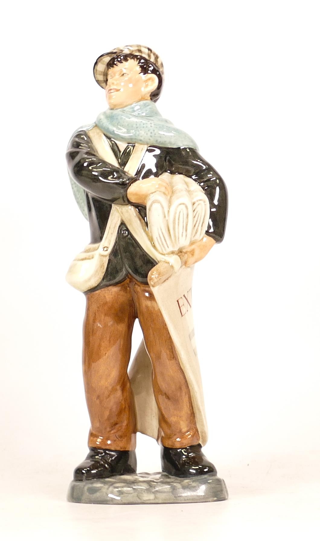 Royal Doulton figure - Newsboy HN2244 (Commissioned by the Staffordshire Evening Sentinel in a