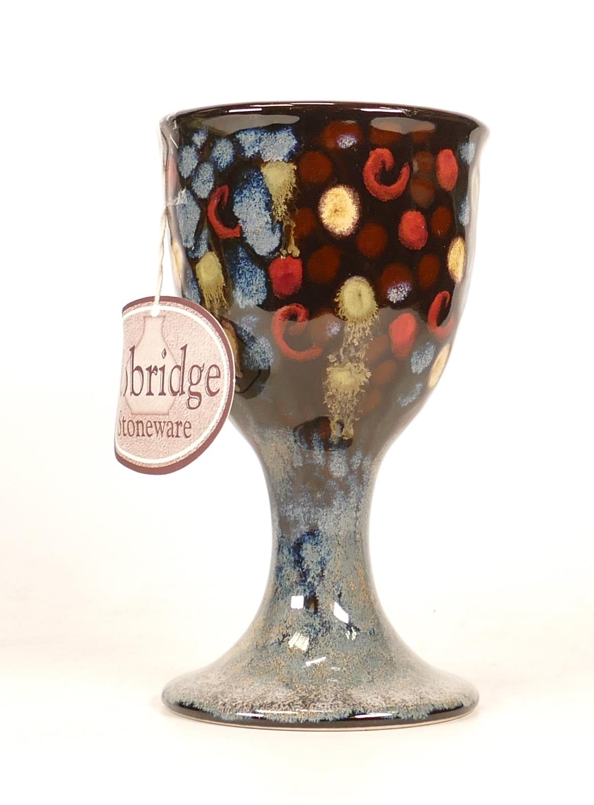 Cobridge Stoneware Goblet designed by Anita Harris