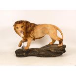 Beswick Lion on a Rock 2554A