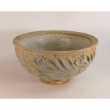 Carlos Van Reigersberg-Versluys Large Studio Pottery Bowl, diameter 31cm, height 15cm