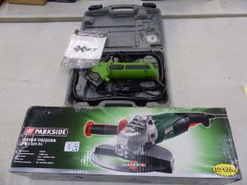 Exakt Saw EC310-N together with Parkside Angle Grinder PWS230A1 (2)