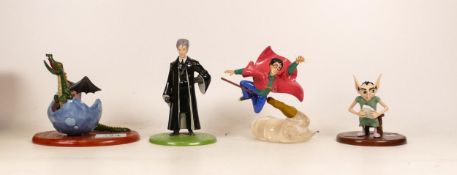 Four Royal Doulton Harry Potter Figurines to include The Birth of Norbert HPFIG17, Harry Potter