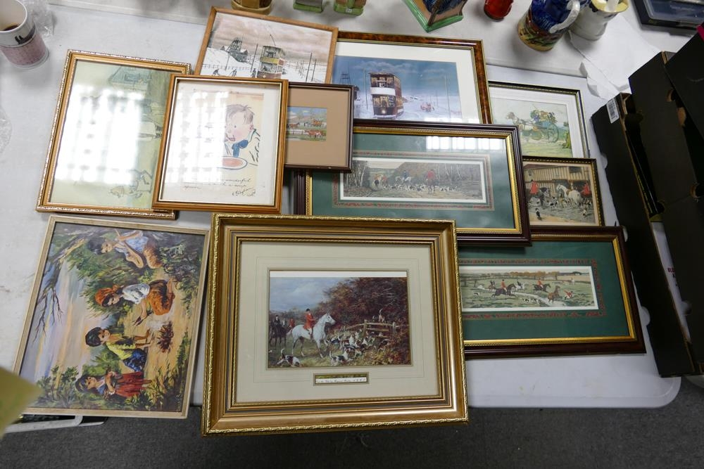 A collection of Equine & similar framed Prints