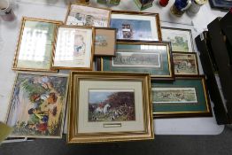 A collection of Equine & similar framed Prints