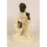 Minton Cream & Bronze Figure Travellers Tales