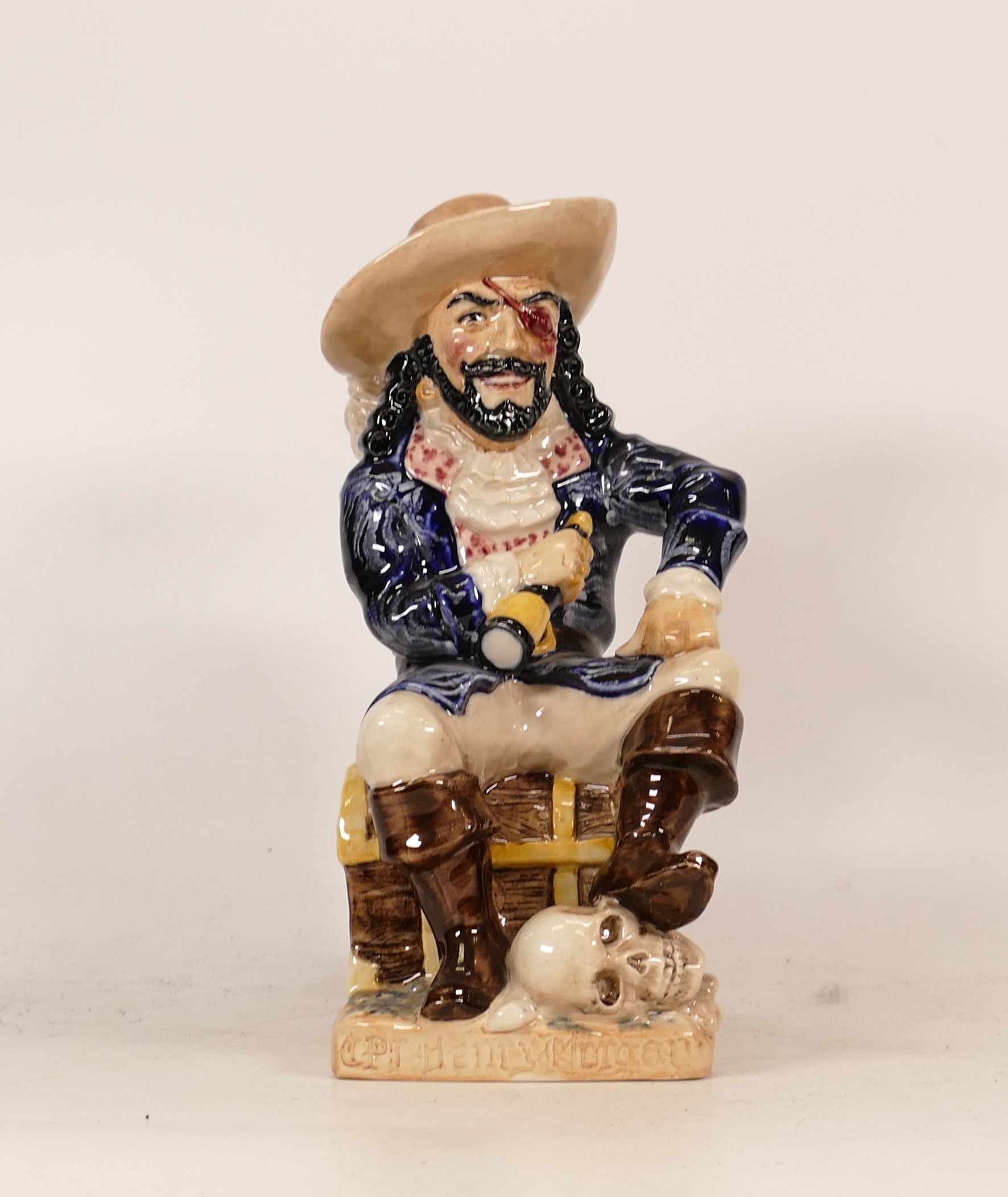 Large Kevin Francis Toby Jug Capt Henry Morgan, limited edition