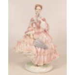 Royal Worcester For Compton Woodhouse Figure 1855 The Crinoline, limited edition