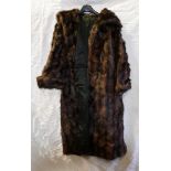 Vintage Fur ladies three quarter jacket. Approx size 12