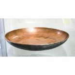 Oriental Shallow Bowl with tinned underside, diameter 28cm