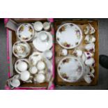 A Large Collection of Mixed Teaware to include Thun of Czeckoslovakia, Royal Windsor, and one