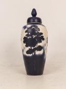 Moorland Pottery Limited Edition Lidded Vase 'Open Day' Dated 2000 no 22 of 50