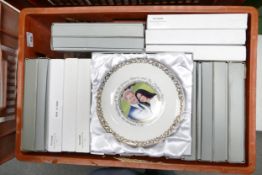 A collection of New Boxed Royal Commemorative Wall Plates to commemorate The Wedding of HRH Prince