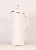 Boxed Wedgwood Gold Line Cafetiere , height 32cm