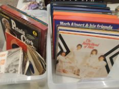 A large collection of vinyl albums and singles to include brotherhood of man, Elton John, Bing