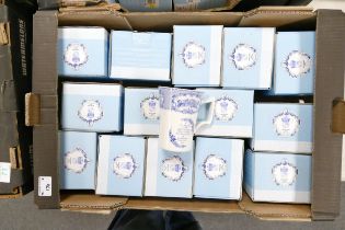 A collection of New Boxed Royal Commemorative Spode Mug to commemorate The Birth of HRH Prince