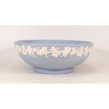 Large Wedgwood Queenware Footed Fruit Bowl, diameter 25.5cm