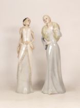 Royal Doulton Reflections Figures Charisma Hn3090 & Chic Hn2997(2)