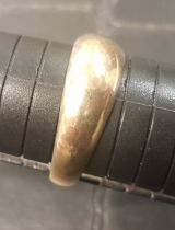 9ct gold ring, size UK Z+3, 6.5g.