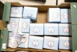A collection of New Boxed Royal Commemorative Spode Mug to commemorate The Birth of HRH Prince