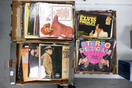 A large collection of 1970s Vinyl Easy Listening LP's