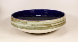 Poole Pottery Blue and Green Fruit Bowl