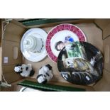 A mixed collection of items to include Beswick Staffordshire Dog Figures, Royal Doulton Decorative