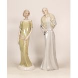 Royal Doulton Reflections Figures Chic Hn2997 & Enigma Hn3110(2)