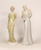 Royal Doulton Reflections Figures Chic Hn2997 & Enigma Hn3110(2)