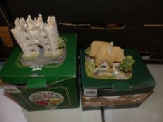 Lilliput Lane Hampton Court Palace L2248 together with Lilliput Lane To The Rescue L2468, boxed,