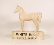 White Horse Scotch Whiskey ceramic horse figure (a/f)