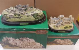 Fraser The British Heritage Collection Sterling Castle and York Minister, boxed (2)