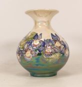 Moorland Pottery Limited Edition Floral Patterned Lustre Vase 54 of 750 signed Lise B Moorcroft