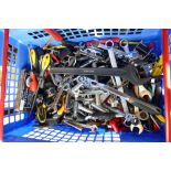 A collection of mainly unused hand tools including screwdrivers, spanners, pliers, etc (1 tray)