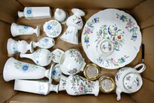 A Mixed Collection of Wedgwood and Other Ceramic Items to include Wedgwood Clementine Patterns