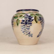 Moorland Pottery Limited Edition Floral Patterned Lustre Vase 17 of 750 signed Lise B Moorcroft