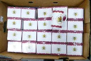 A collection of New Boxed Royal Commemorative Diamond Jubilee Mugs (20)