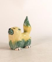 Limited Edition 4/6 Lorna Bailey Tiny Marmalade The Cat, green/ yellow colourway