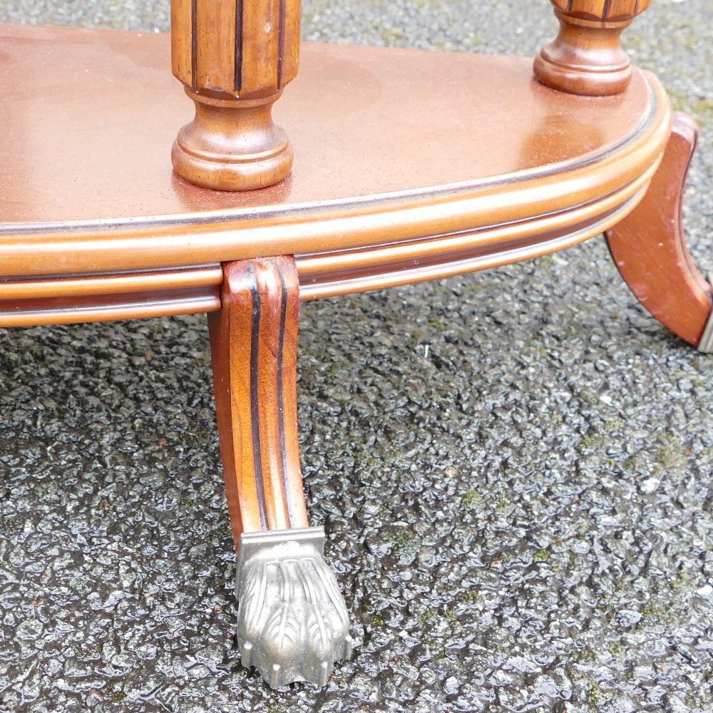 Semi circular Reproduction Hall Table - Image 2 of 3