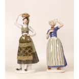 Goebel Lady Figures to include Antje & Ines, tallest 23.5cm(2)