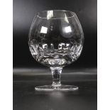 Four Boxed Ajka Lead Crystal Large Hi ball Brandy Glasses, height 14cm(4)