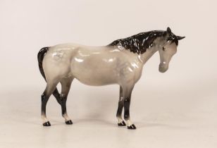 Off Factory Painted Grey Beswick Horse