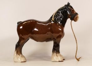 Beswick Clydesdale Horse in gloss