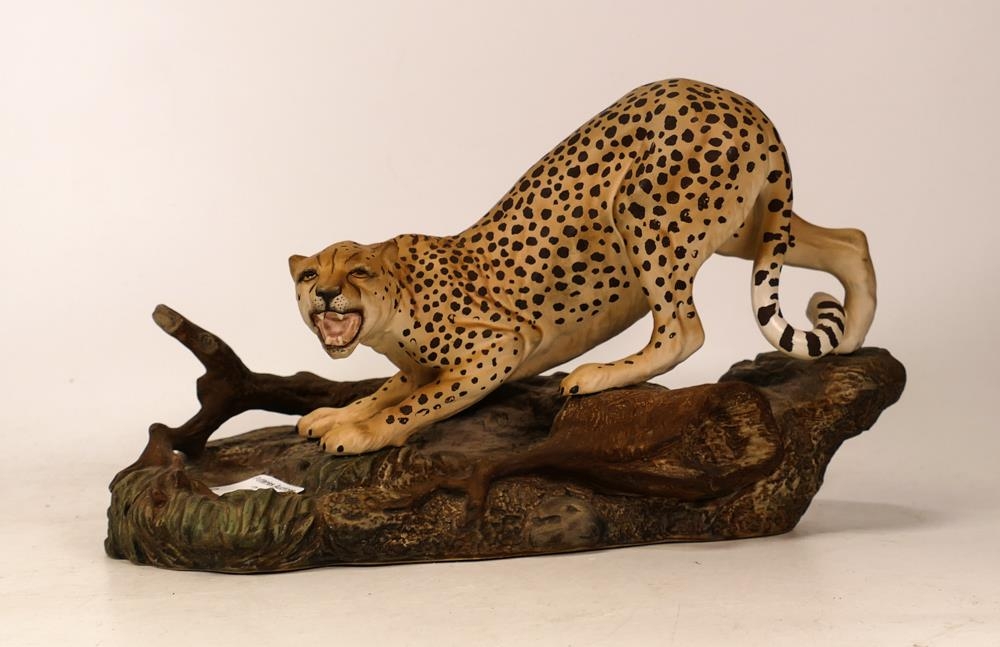 Beswick Model of Cheetah on a Rock 2725