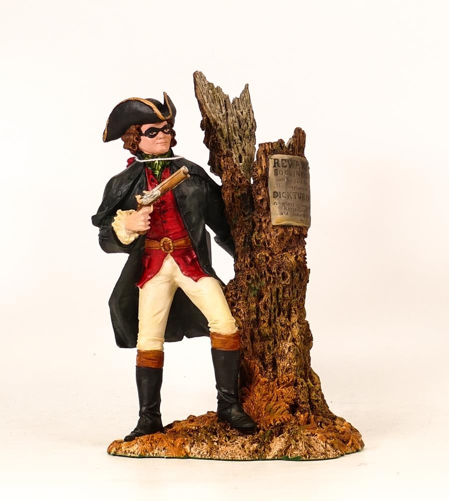 Boxed Royal Doulton Resin Figure Dick Turpin